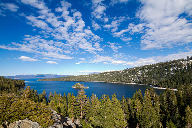 Emerald Bay Lake Tahoe - foto de stock
