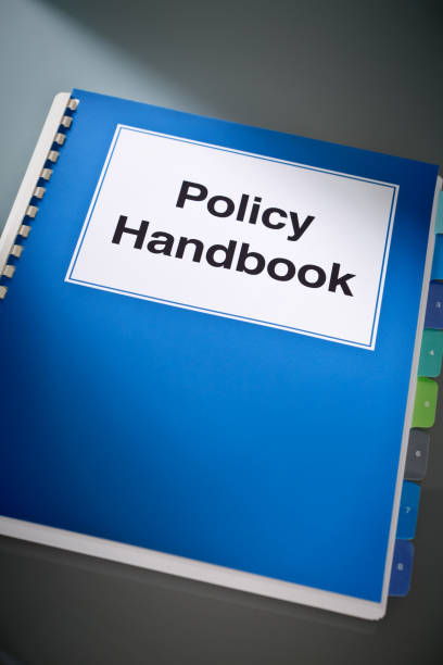 istock A Company Corporate Policy Plan Document Manual Book Still Life 1044388338