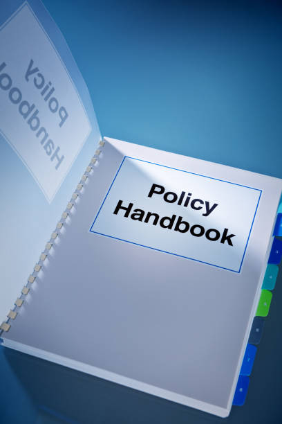 istock A Company Corporate Policy Plan Document Manual Book Still Life 1044388354