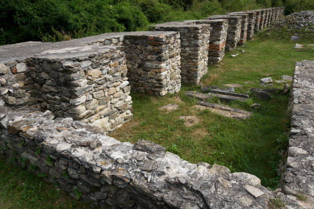 istock Ancient roman fortress 1044388712
