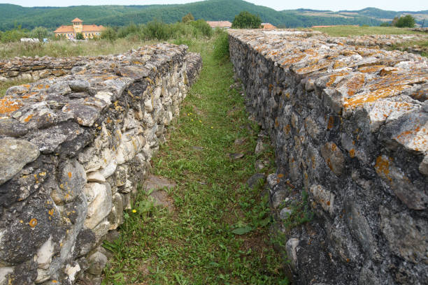 istock Ancient roman fortress 1044388768