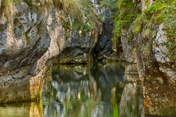 istock Landscape with a river in a canyon 1044391748