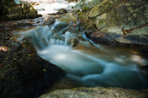 istock Thailand, Koh Samui. A waterfall in Magic Buddha garden 1044399918