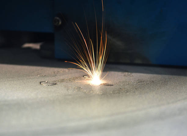 istock 3D printer printing metal. Laser sintering machine for metal. 1044402064