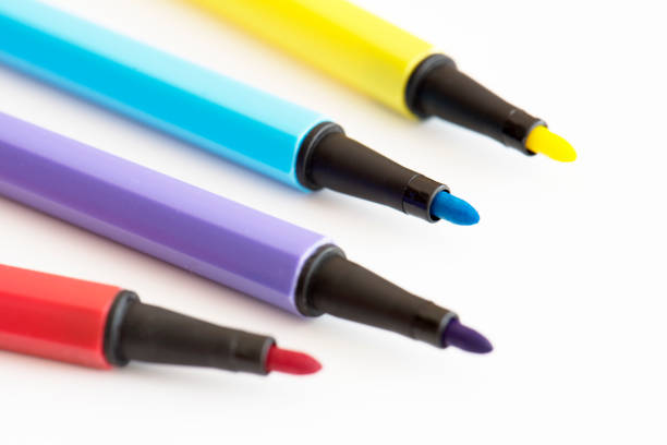 istock colorful pencils on white clear background 1044403078