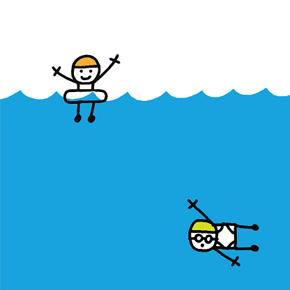 Swimmer and diver