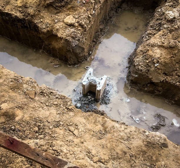 istock House pile deep into the ground for house foundation 1044420108