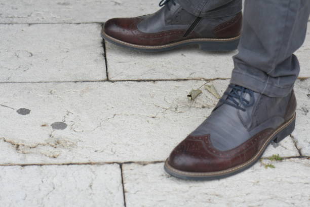 istock Man Autumn Classic Dress Shoe 1044433164