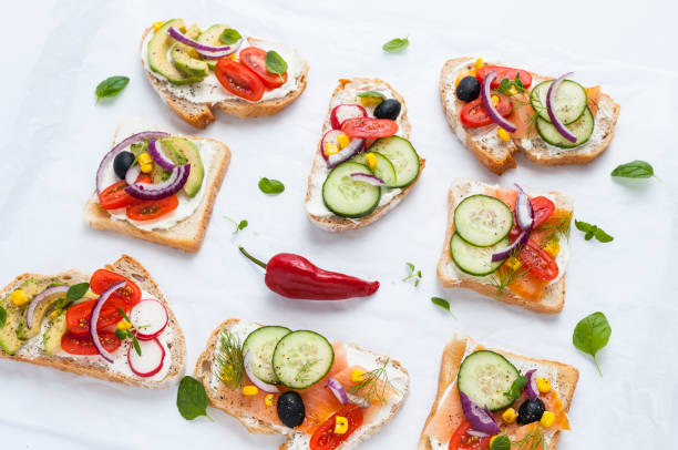 istock Tasty sandwiches 1044436432