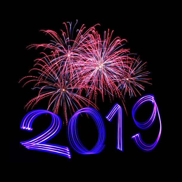 istock New Year's Eve 2019 with Fireworks 1044444190