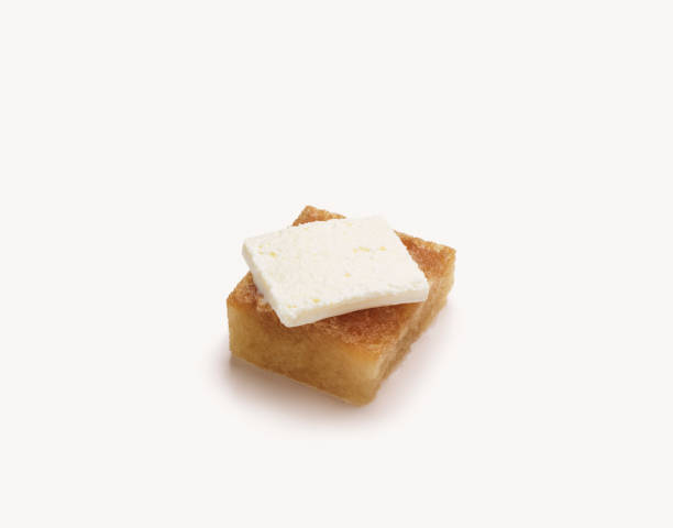 istock Turkish Dessert Ekmek Kadayifi / Bread Pudding with Kaymak  / Butter Cream 1044444314