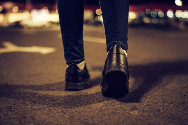 istock Night walk in the city 1044447746