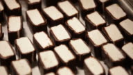 istock Marshmallow Wrapped in Chocolate Candy on A Tray 1044464102