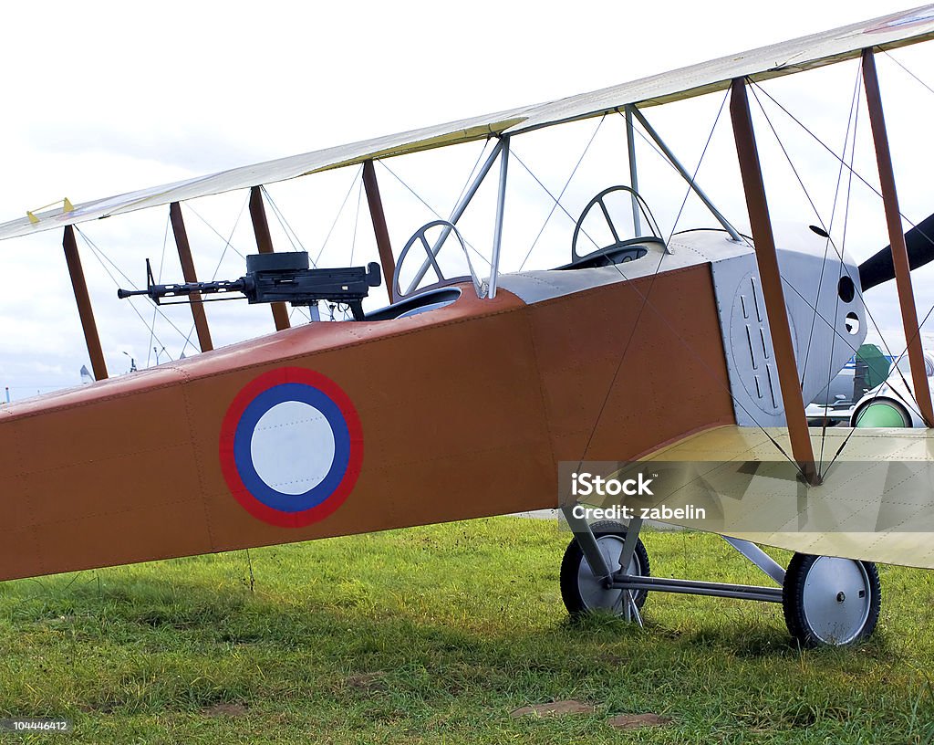 old Biplan - Photo de Aile d'avion libre de droits