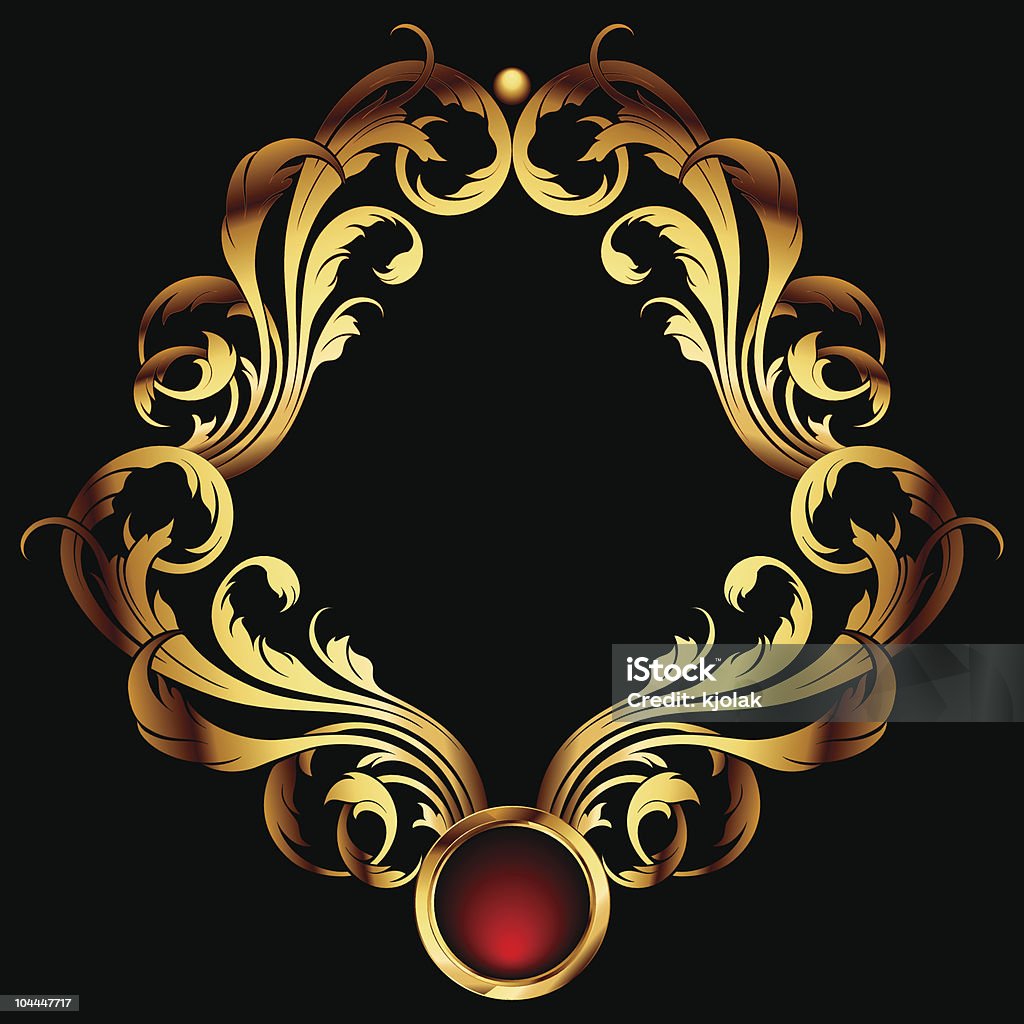 Orntae Frame Ornate Frame Stock Illustration - Download Image Now - Backgrounds ...