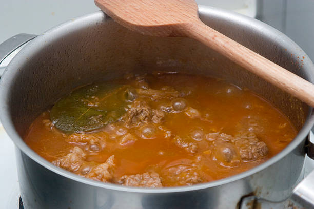 istock Goulash cooking in the dish 104448978