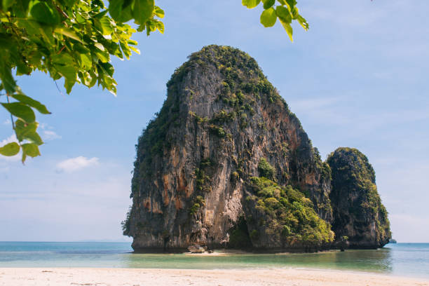 istock Cliffs of the Railay beach, Thailand 1044500816