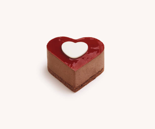 istock Delicious Heart shaped Mousse Cake 1044501470