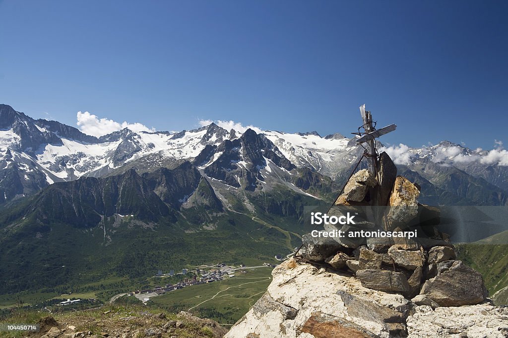 Tonale pass i Presena mount - Zbiór zdjęć royalty-free (Alpy)