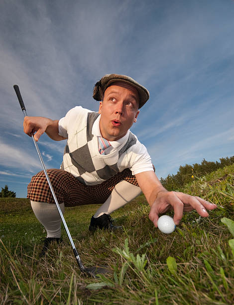 Cheating golfer  foul stock pictures, royalty-free photos & images