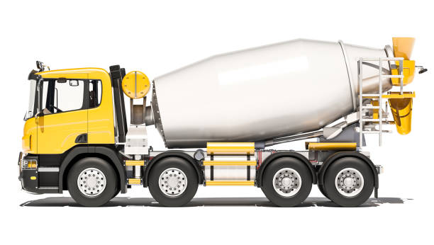 istock Side View of Cement Mixer 1044518144