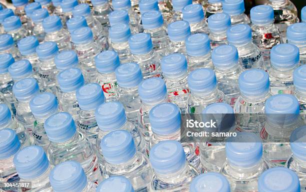 Bottled Water Stock Photo - Download Image Now - Abstract, Backgrounds, Blue