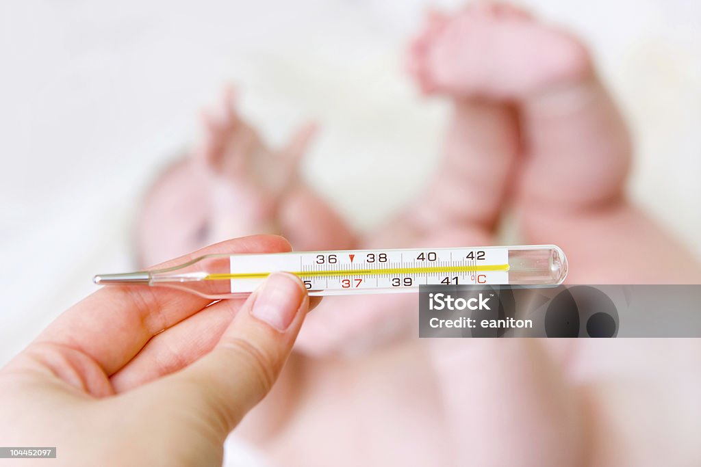 thermometer - Lizenzfrei Baby Stock-Foto