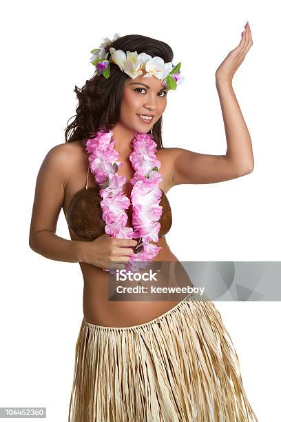 Гавайский Девушка Танцор Хулы — стоковые фотографии и другие картинки Женщины - Женщины, Только одна женщина, Полинезия