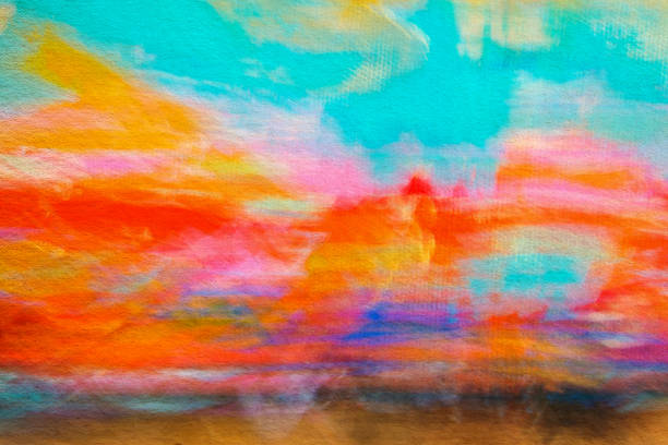 istock Abstract Painting Colored Art Background 1044526000