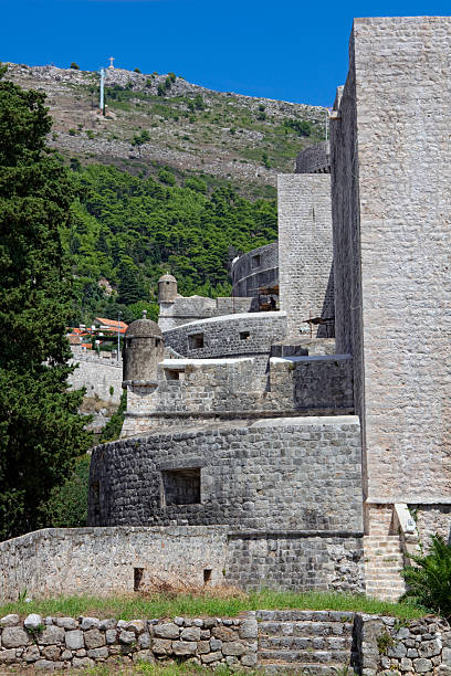istock Dubrovnik old town - fortress Minceta 104452654