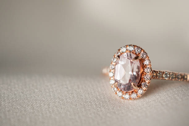 istock Jewelry wedding diamond ring close up 1044528250