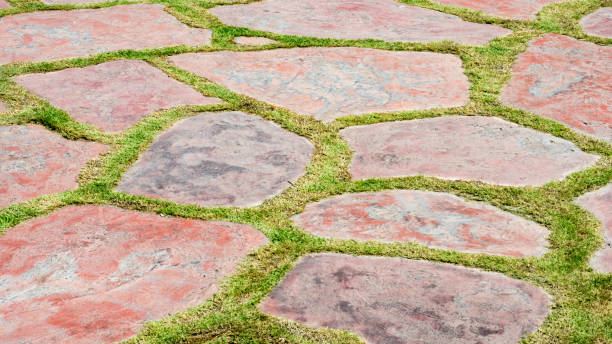 istock stone floor pavement in the field 1044538426
