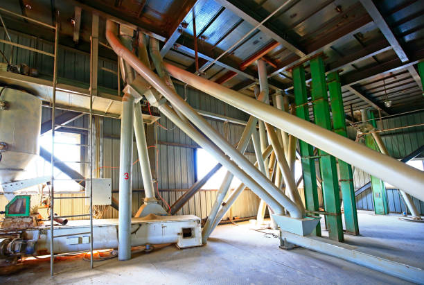 istock Machinery manufacturing production workshop 1044557416