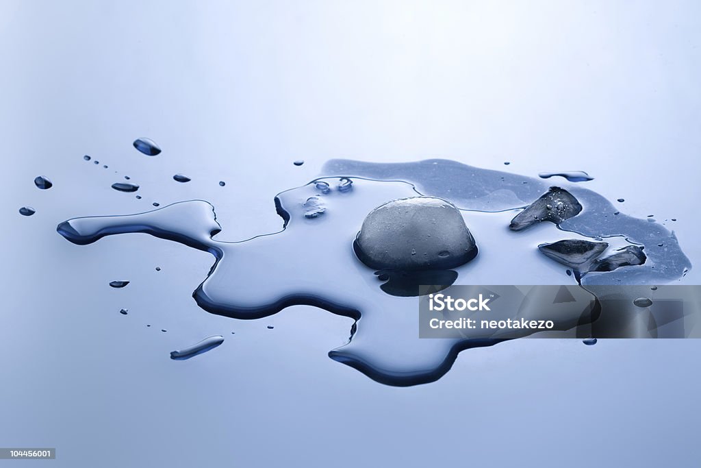 Ice cube melting  Melting Stock Photo