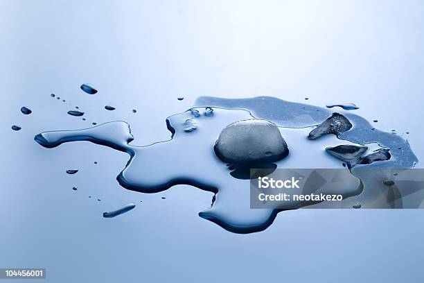 Ice Cube Melting Stock Photo - Download Image Now - Melting, Ice Cube, Ice