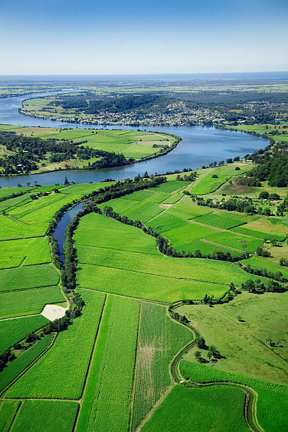 istock Farmland aerial landscape 104457020