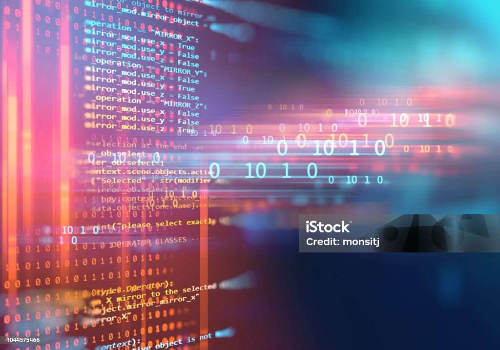 Programming Code Abstract Technology Background Of Software Developer ...