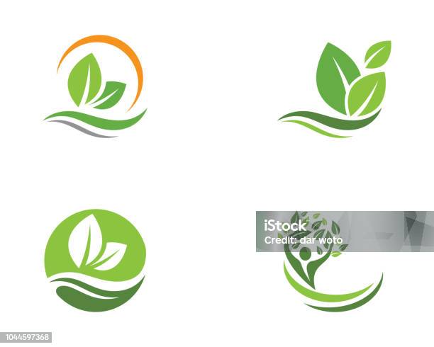 Tree Leaf Vector Design Stock Illustration - Download Image Now - Leaf, Environmental Conservation, Vector