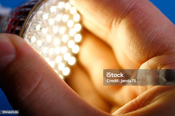 Led A Mano - Fotografie stock e altre immagini di Luce LED - Luce LED, Attrezzatura per illuminazione, Lampada elettrica