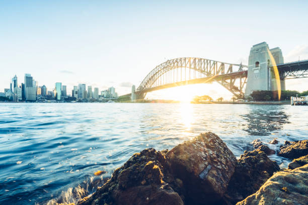 istock twilight view of sydney harbor 1044631442