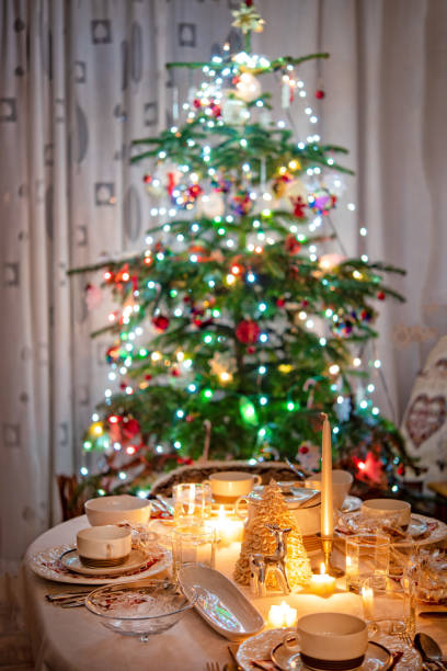 istock a colorful and festive christmas table setting 1044640140