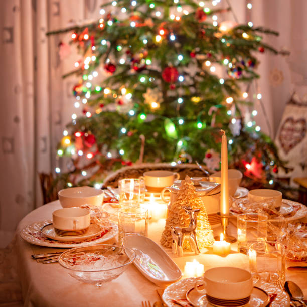 istock a colorful and festive christmas table setting 1044640190