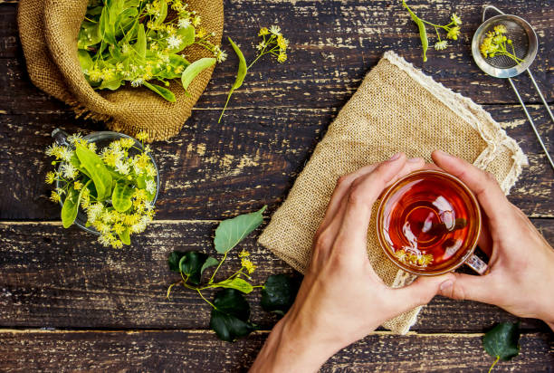 istock Linden. Linden tea. Selective focus. nature tea. 1044648518