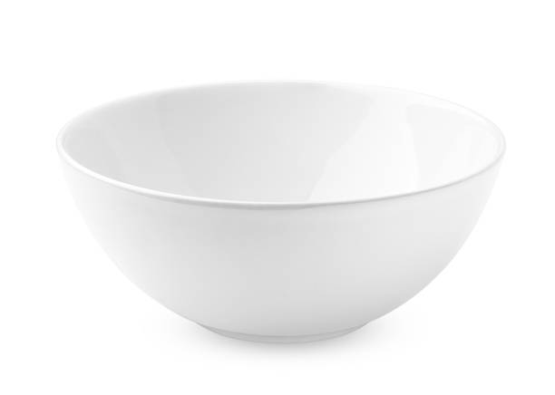 istock bowl empty, isolated on white background, clipping path, full depth of field 1044660608
