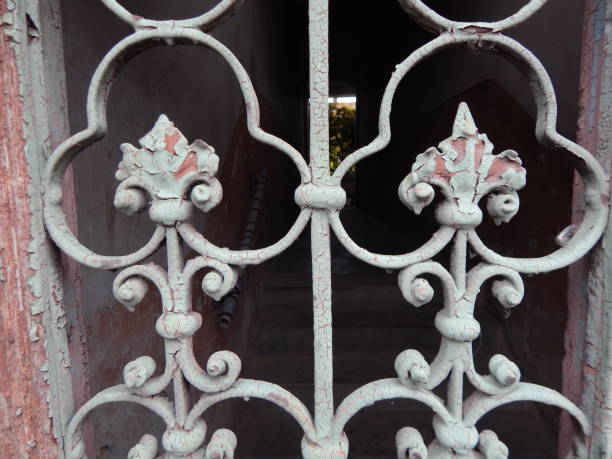 istock Forging from metal objects of urban architecture 1044667160