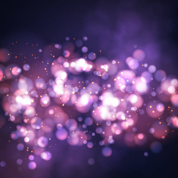 istock Blurred bokeh glow background, holiday, Christmas, shine, light, vector illustration 1044675750