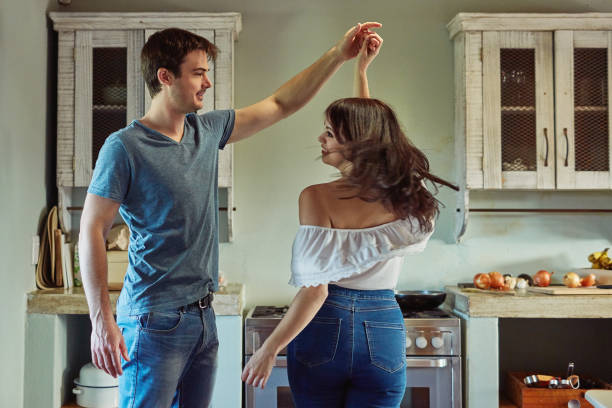 istock Our happy dance is with each other 1044678206
