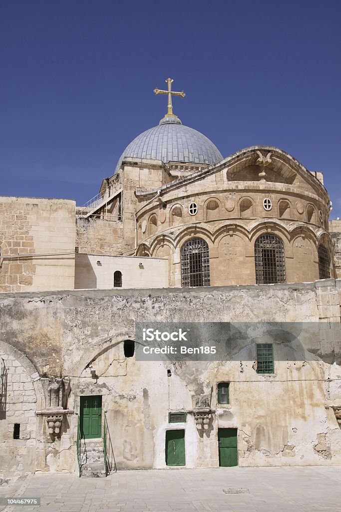 Kirche des Heiligen Grabes. Jerusalem - Lizenzfrei Grabeskirche Stock-Foto