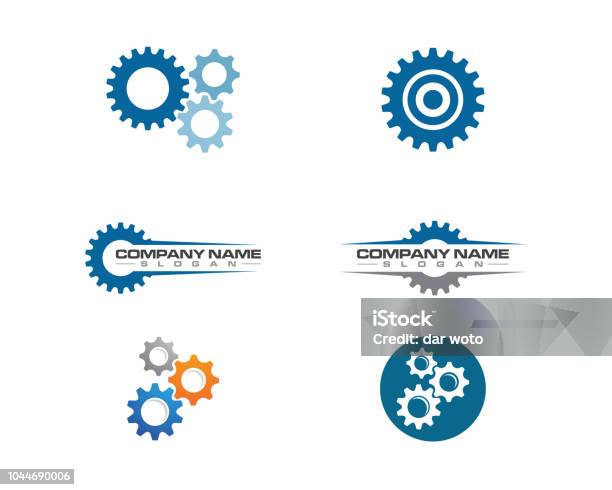 Gear Vector Icon Stock Illustration - Download Image Now - Gear - Mechanism, Icon Symbol, Engineer