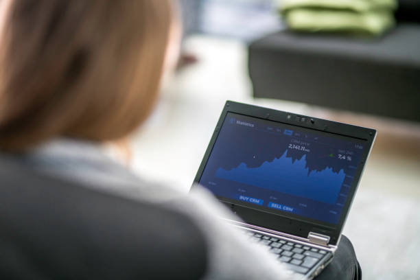istock Businesswoman working on laptop 1044696988